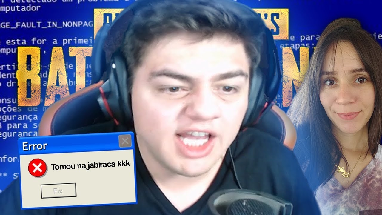 BURGAO TILTADO COM NOTIFICAÇÃO NO MEIO DA PLAY KKK