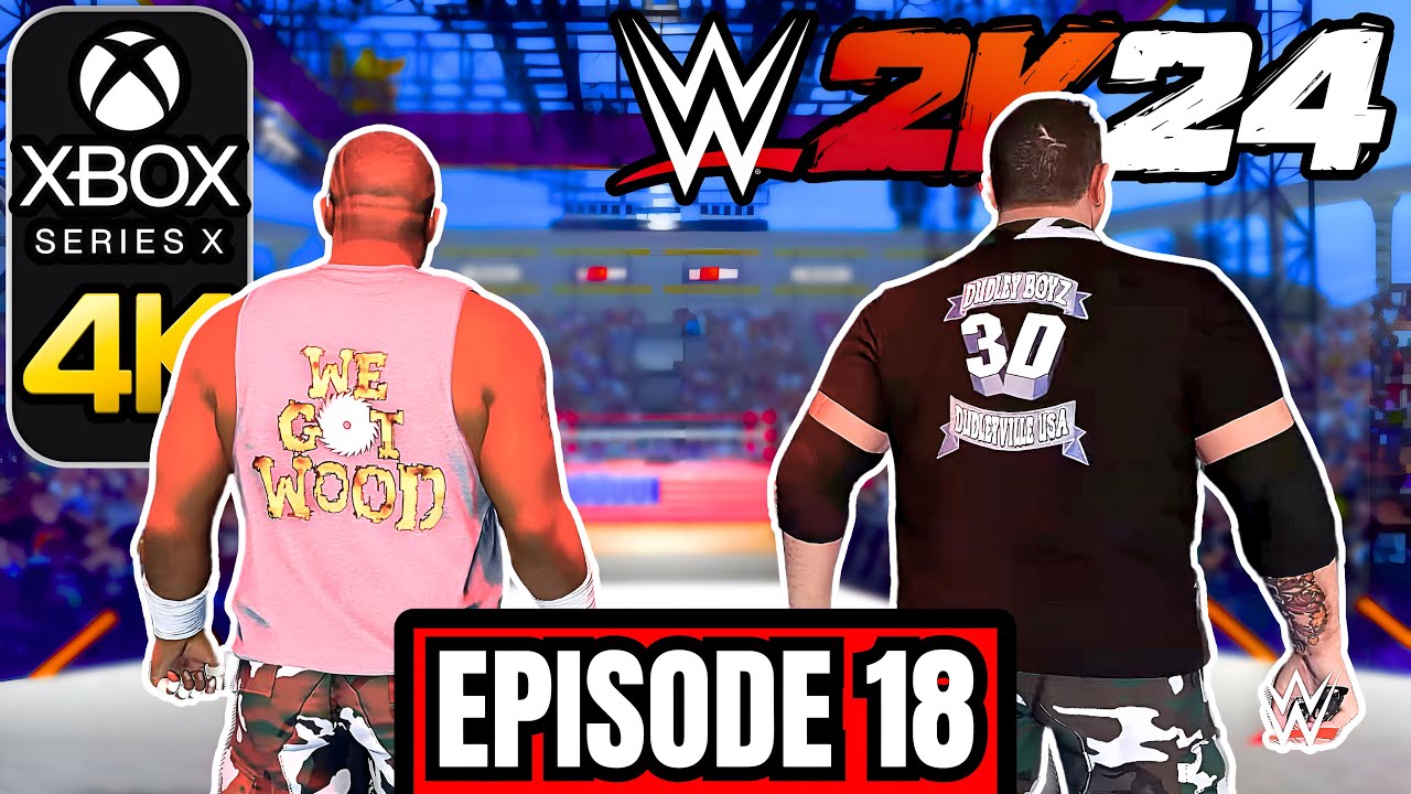 WWE 2K24 Universe Mode - PART 18 - No Commentary Xbox Series X (4K 60FPS)