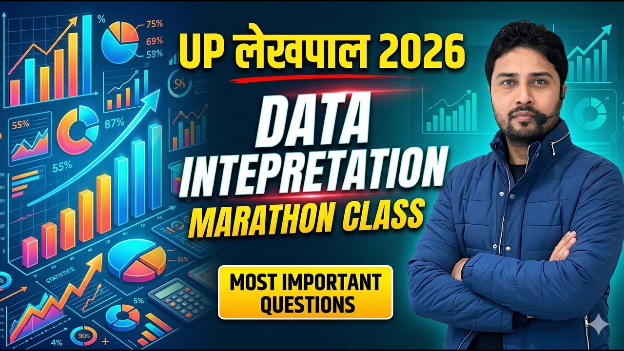 UP Lekhpal 2026 | Data Interpretation Marathon | Most Important Questions | Complete DI Revision