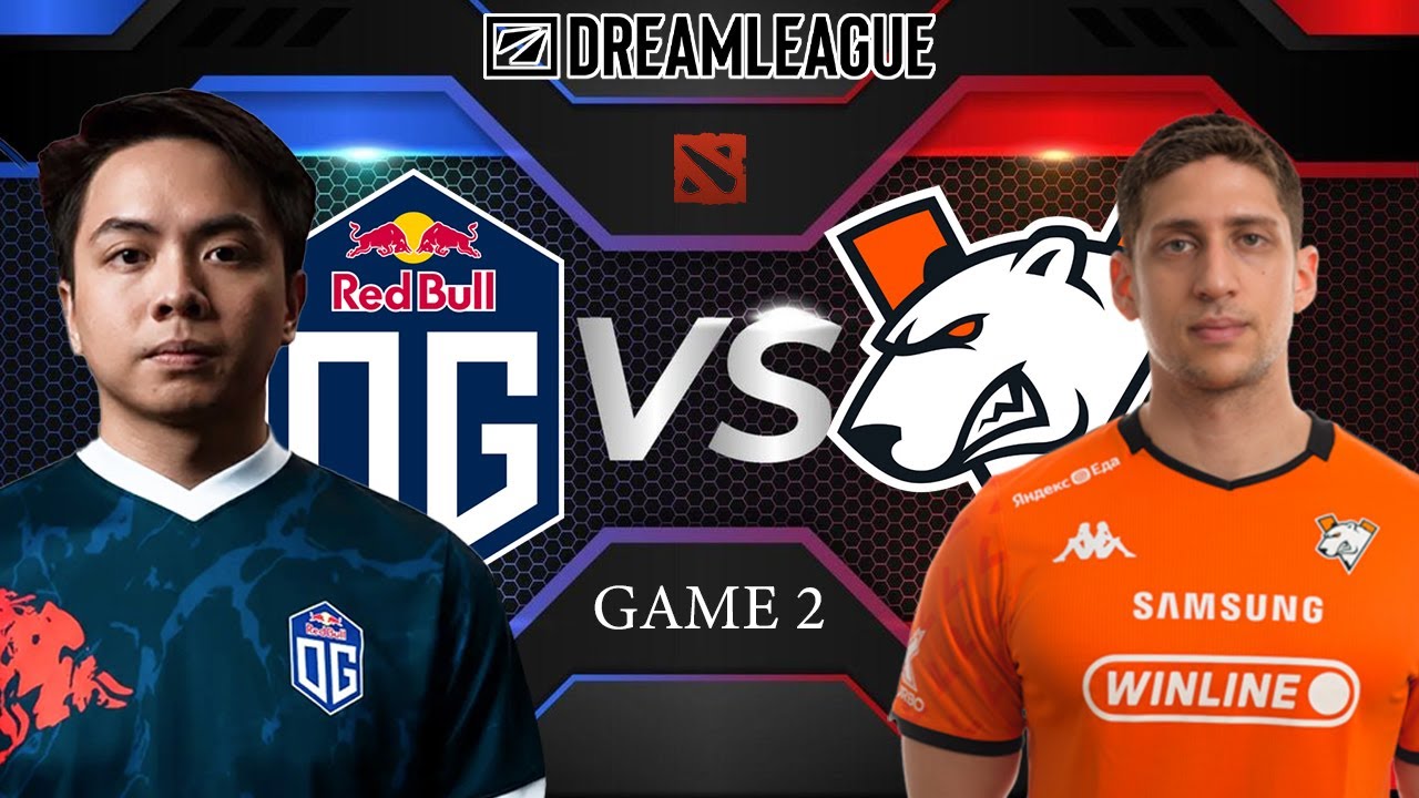OG против VIRTUS PRO, игра 2 / Dream League, 27 сезон