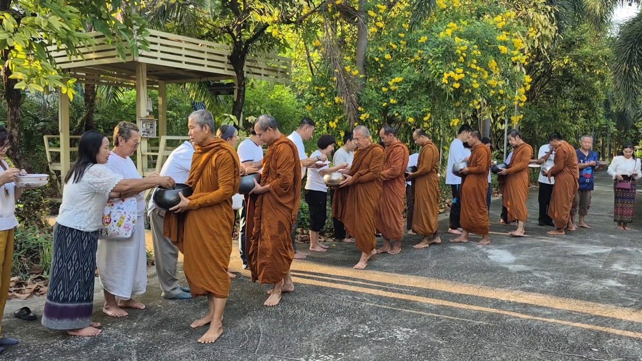 #พิธีทอดผ้าป่าสามัคคี #ธรรมสถานปัญญาธรรม อ.ชัยบาดาล จ.ลพบุรี อาทิตย์ที่ 1.3.69