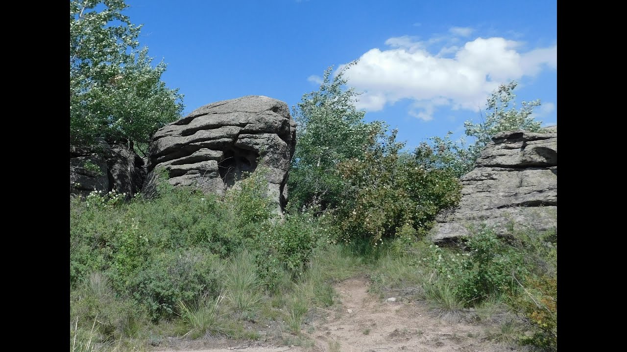 Природа в окрестностях села Корнеевка Карагандинской области.