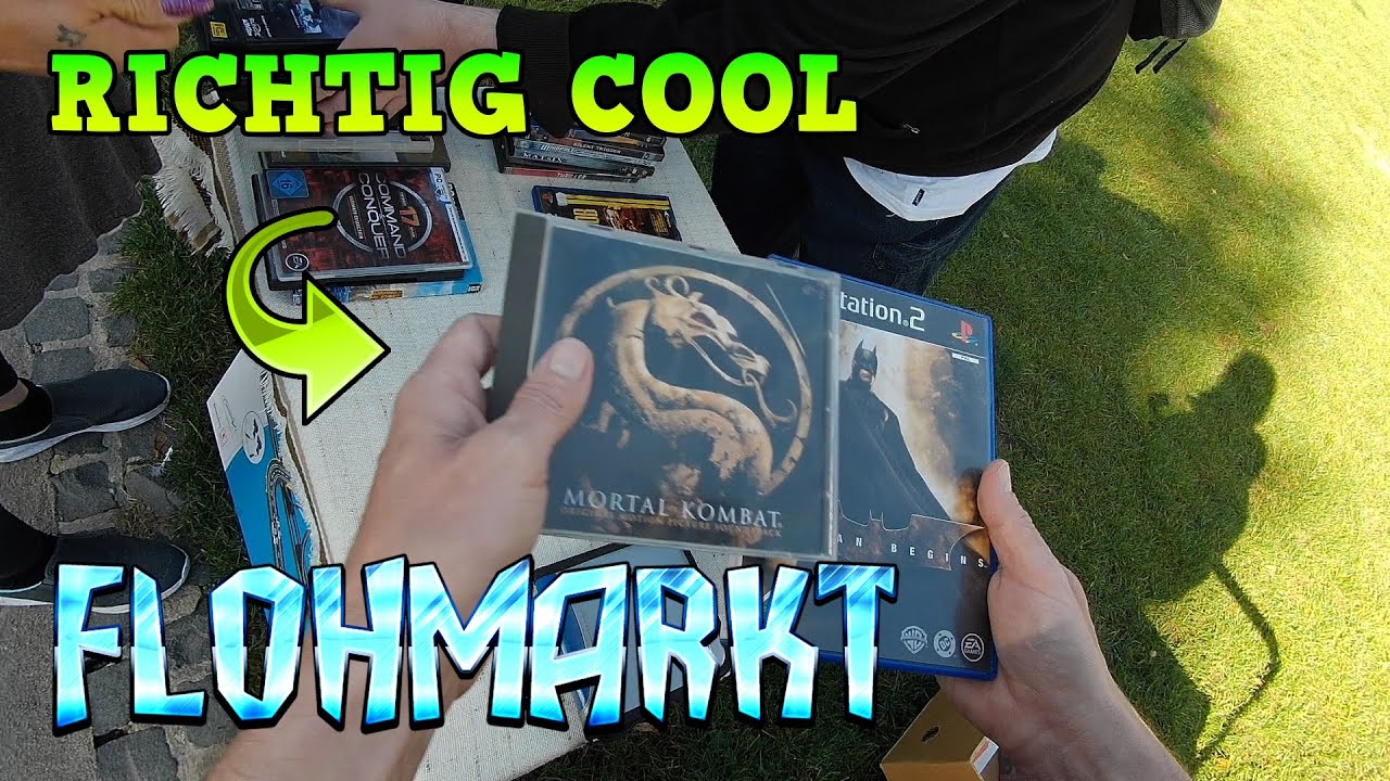 Retro Flohmarkt Action 🕹️ Nintendo Merch, alte Yu-Gi-Oh Karten & geile Meddl-Platte vom Dorftrödel