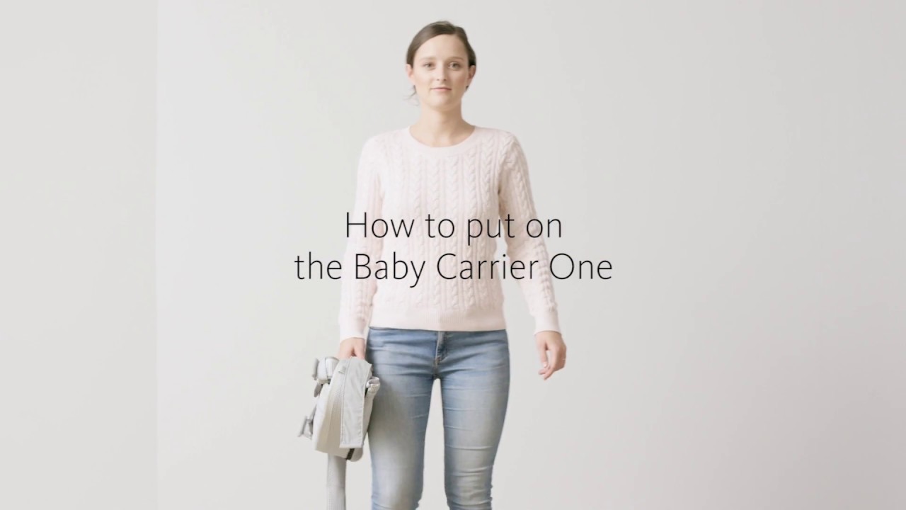 BABYBJ&Ouml;RN  - How to put on Baby Carrier One