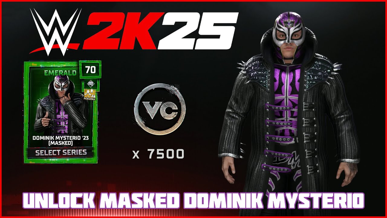 How to Unlock Masked Dominik Mysterio in WWE 2K25