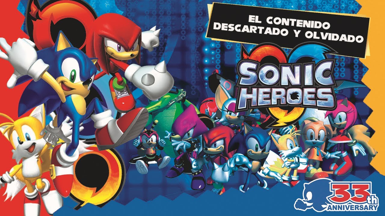 El contenido TEMPRANO y ELIMINADO de Sonic Heroes