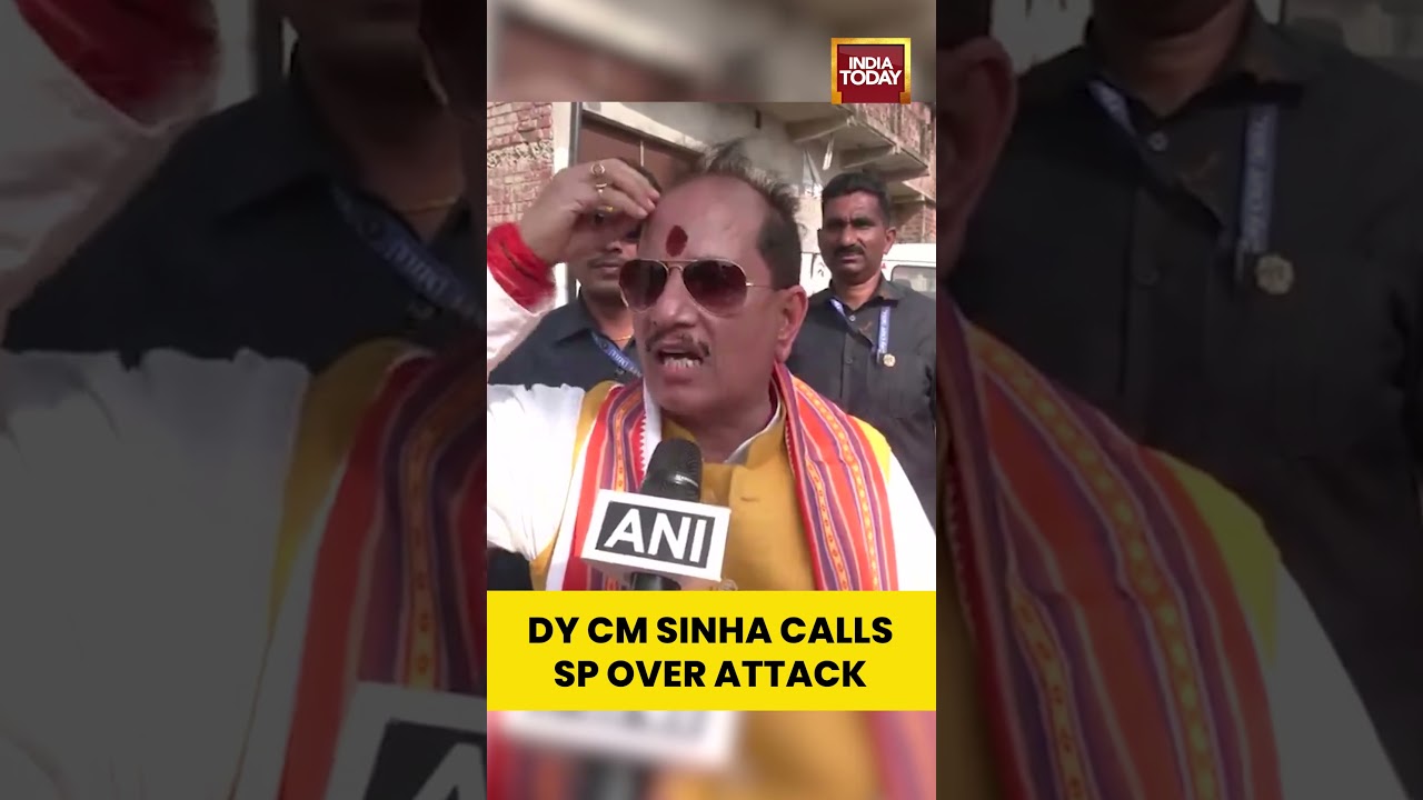 Deputy CM Vijay Sinha Alleges RJD &lsquo;Goons&rsquo; Attacked Him, Calls SP &lsquo;Coward&rsquo; During Bihar Polls #bihar