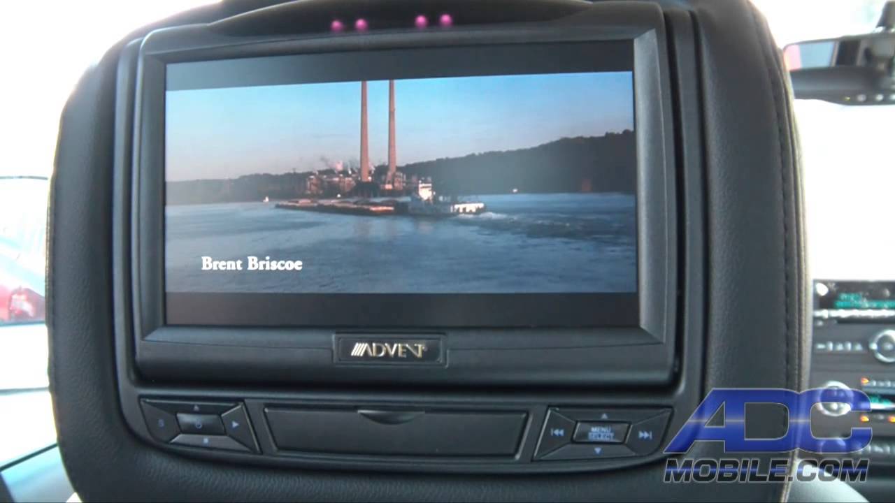 Advent ADVHR7012DD Dual DVD Headrest system
