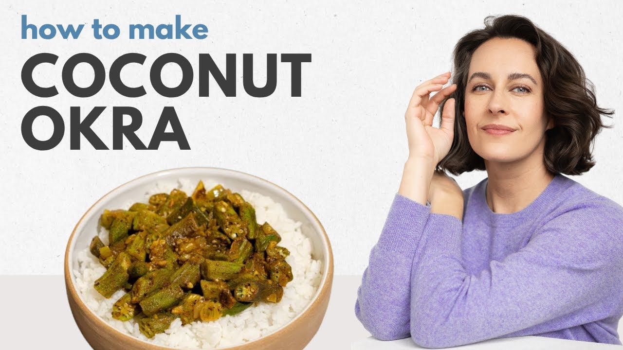 Tanzanian Coconut Curried Okra