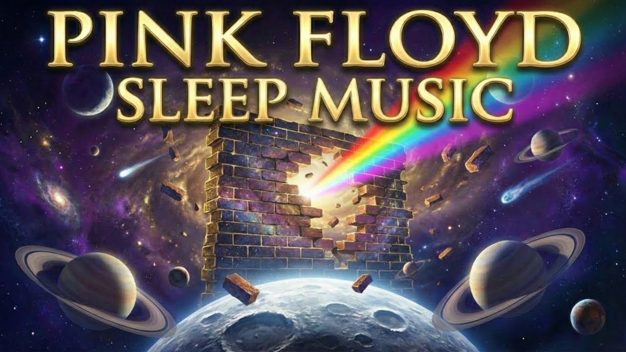 PINK FLOYD STYLE DEEP SLEEP MUSIC - Soothing Guitar Ambience for Relaxation & Meditation