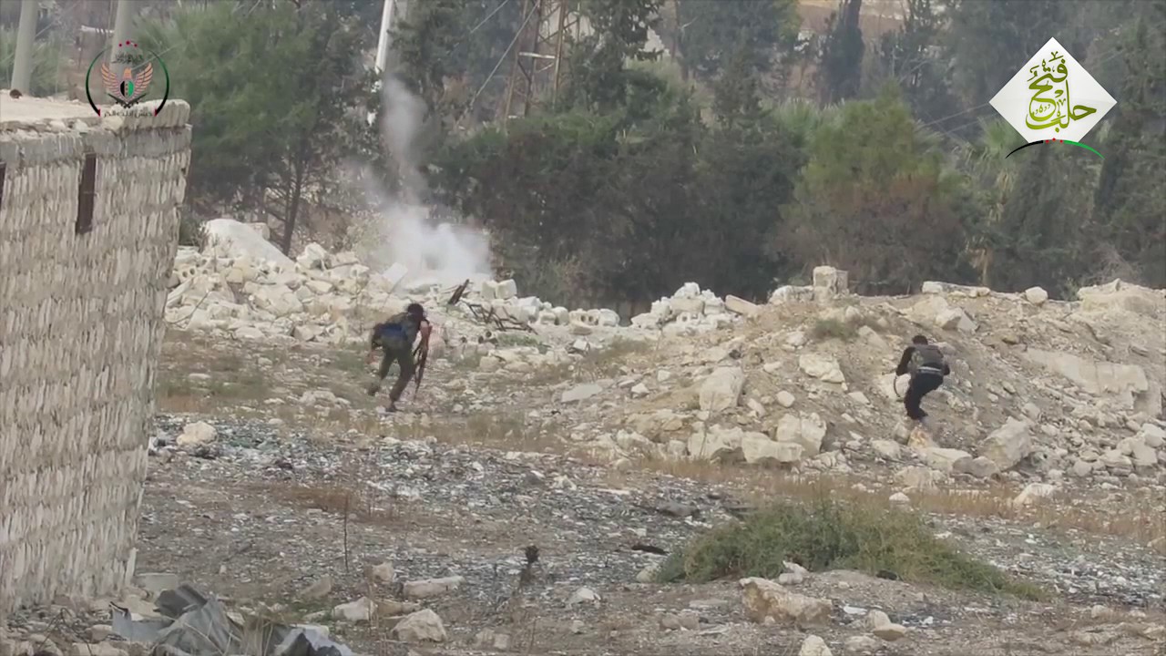 جيش ادلب الحر|| عملية انغماسية نفذها الأبطال على نقاط قوات الأسد في جبهة العويجة شمال حلب 12/11/2016