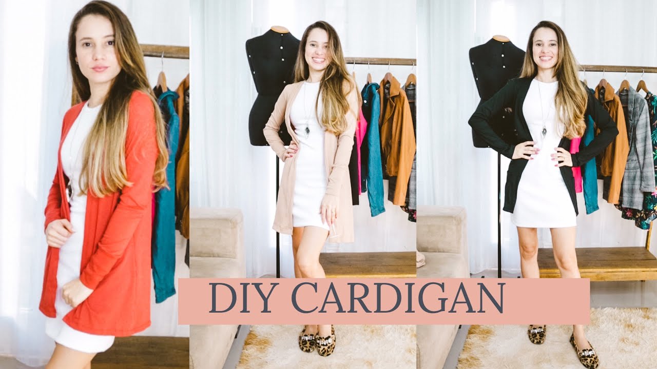 DIY MAXI CARDIGAN | muito fácil para iniciantes