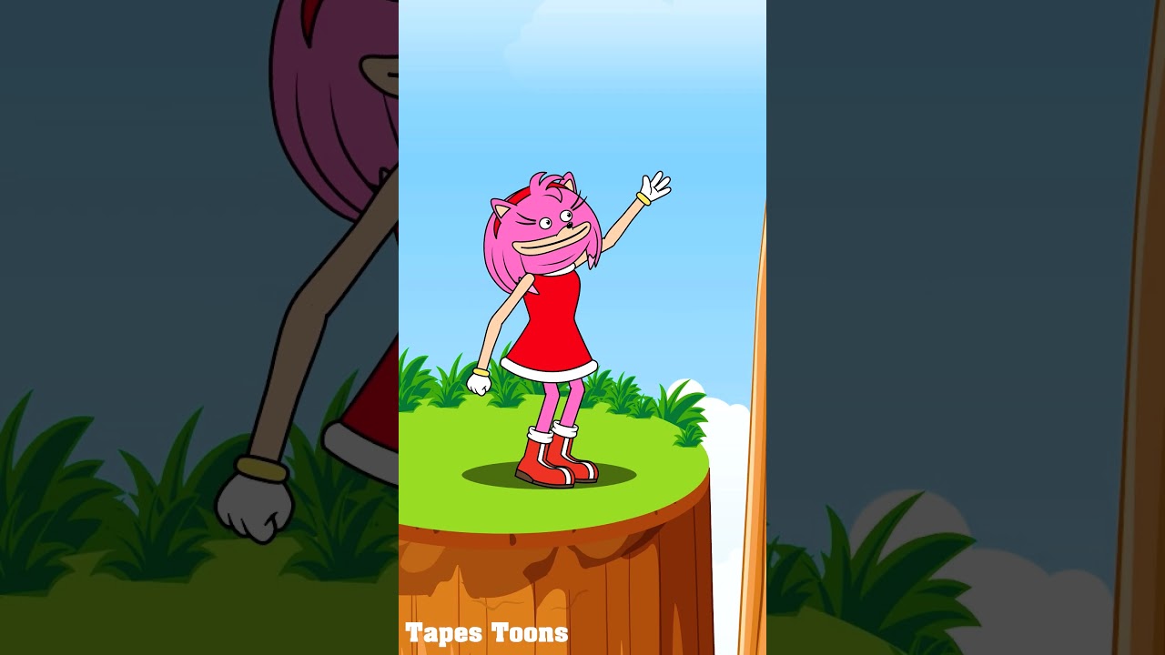 Will Amy choose poor Shin Sonic or rich Knuckles ?