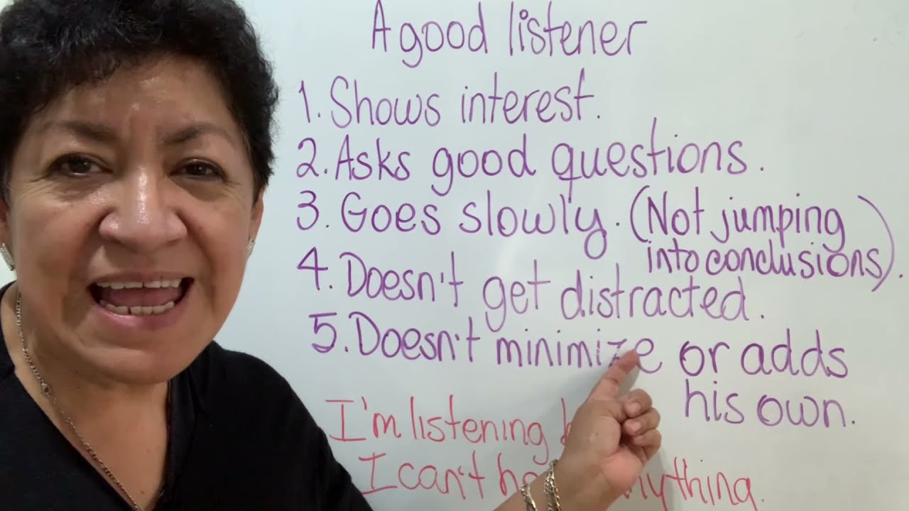 Clase 144 Listen and Hear/ Good listener tips