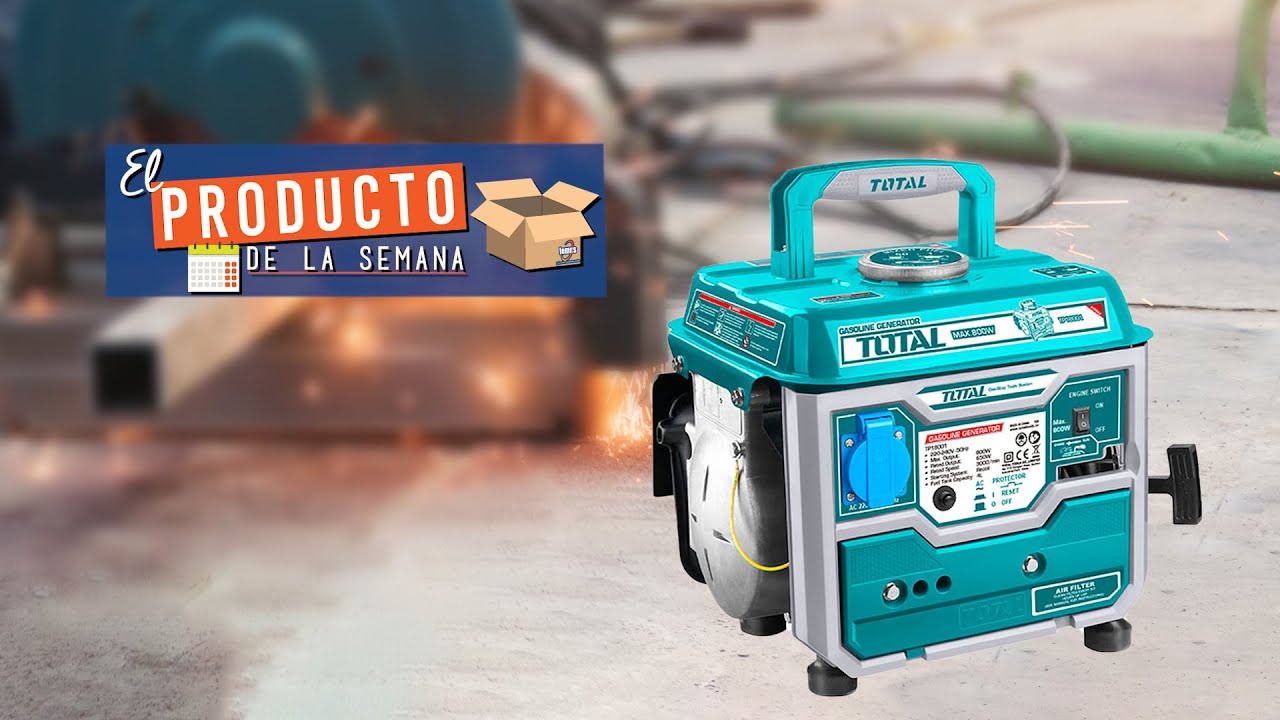 "EL Producto de la Semana" - Generador Eléctrico a Gasolina 800W Total Tools®