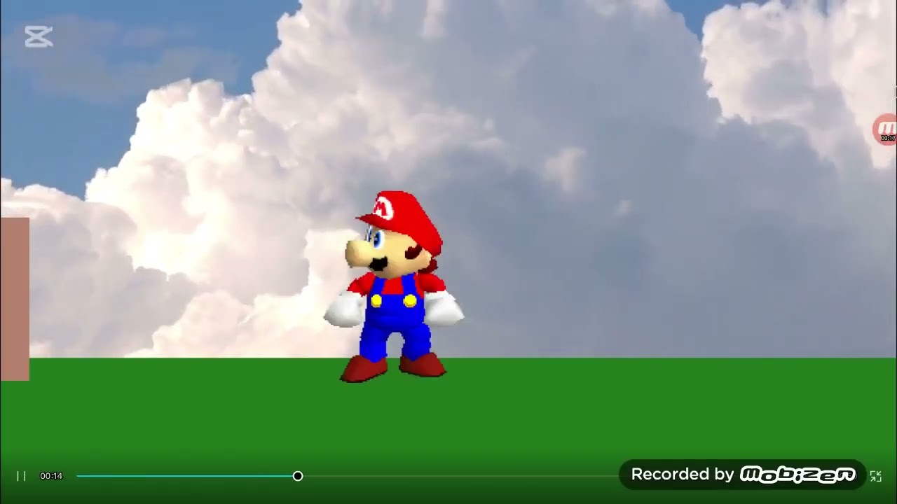 SUPER MARIO 64 WARIO TOY AT HOME AND WARIO APPARITION
