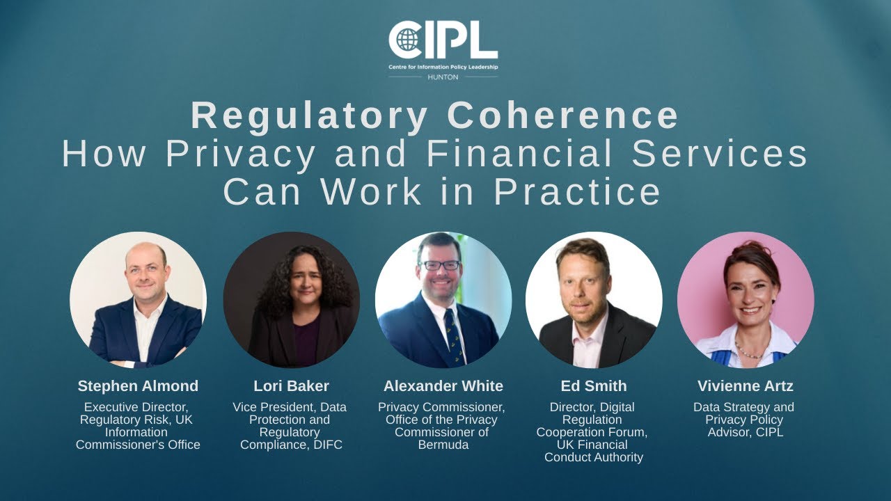 Webinar: Regulatory Coherence - How Privacy and Financial Services Can Work in Practice
