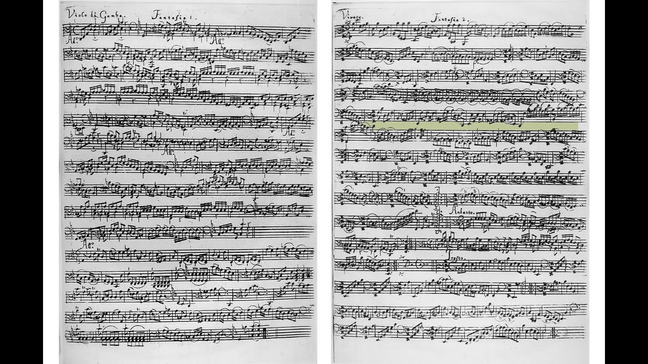 Fantaisies I & II de G.Ph Telemann pour contrebasse