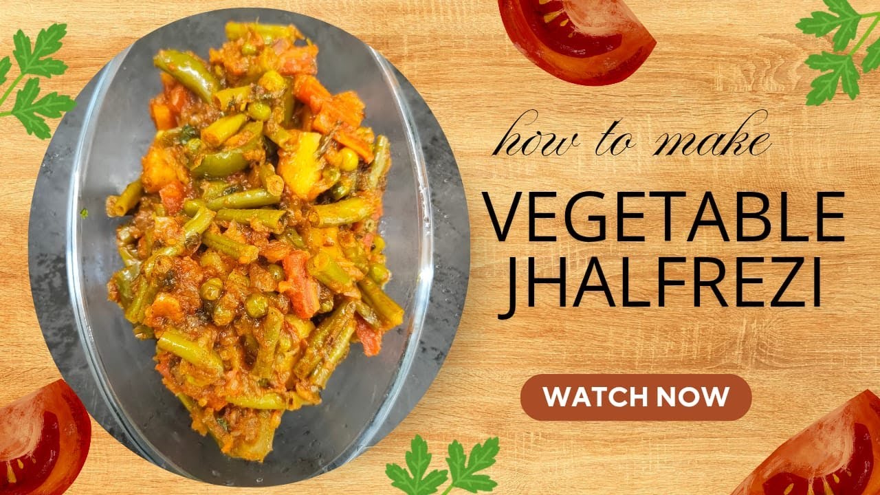 Easy Restaurant Style Veg Jhalfrezi | This Vegetable Jhalfrezi Tastes Better Than Restaurant! 😋