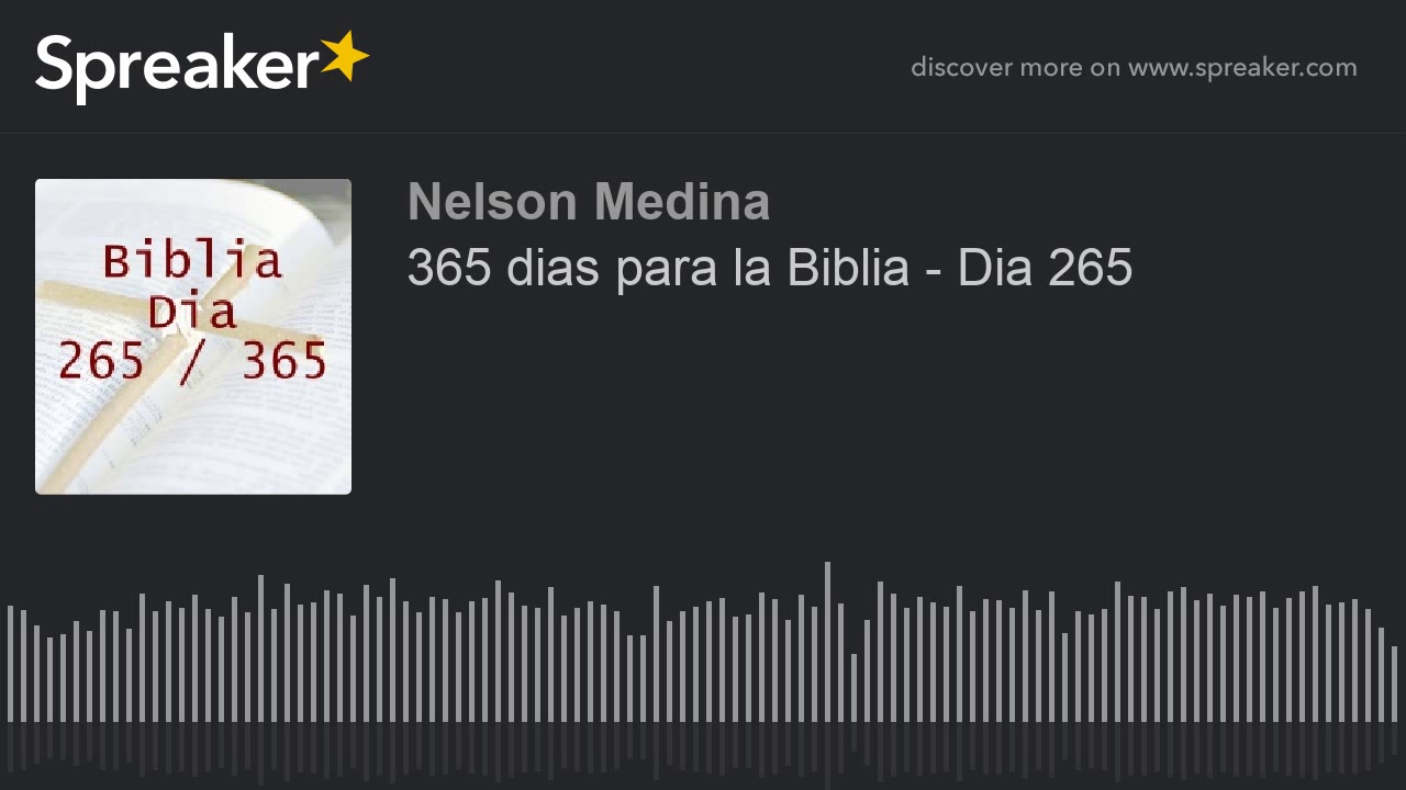 365 dias para la Biblia - Dia 265