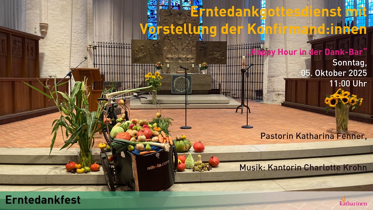 Erntedankgottesdienst mit Vorstellung der neuen Konfirmand*innen