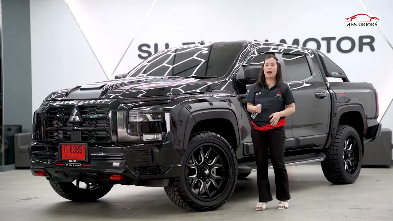 All New Triton รุ่น Prime เกียร์ธรรมดา แต่งดำทั้งคัน หล่อขนาดไหนมาดู