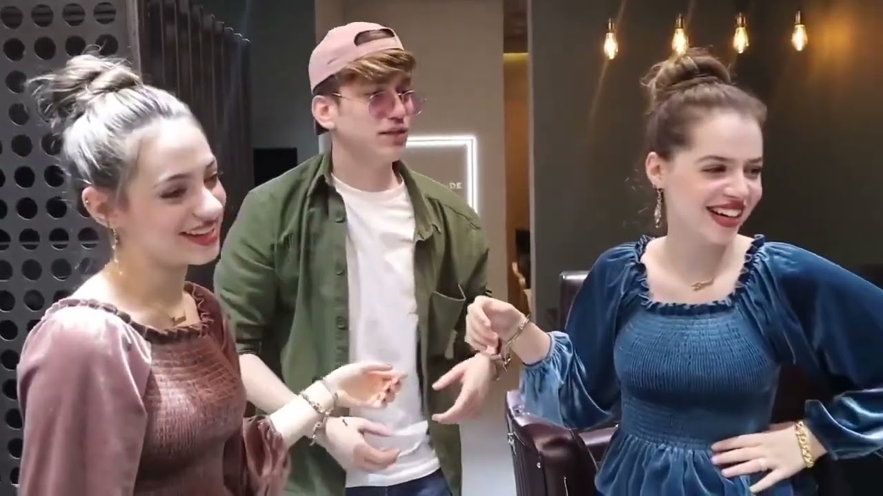 نور مار اتكلبش مع لانا ولين ليوم كامل قنبله ضحك😂
