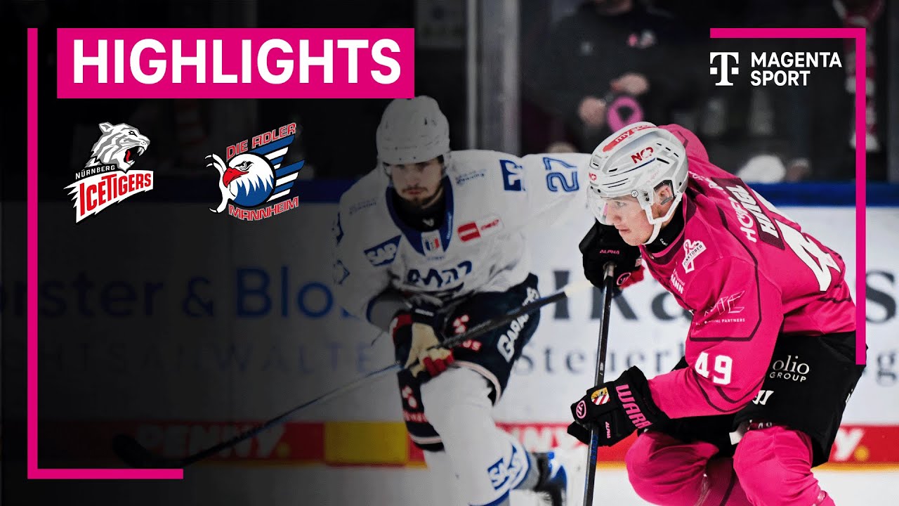 Nürnberg Ice Tigers - Adler Mannheim | PENNY DEL | MAGENTA SPORT