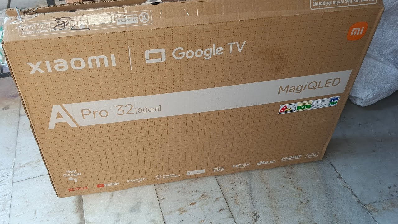 XIAOMI A Pro 80 cm 32 inch QLED Smart Google TV #xiaomi #review #unboxing #viral #trending