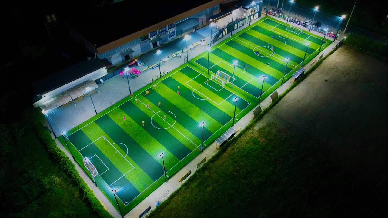 ลูกค้ามาเอง 🙏🙏 บอกต่อ สนามสวย🏆🏆 สนามฟุตบอลหญ้าเทียม