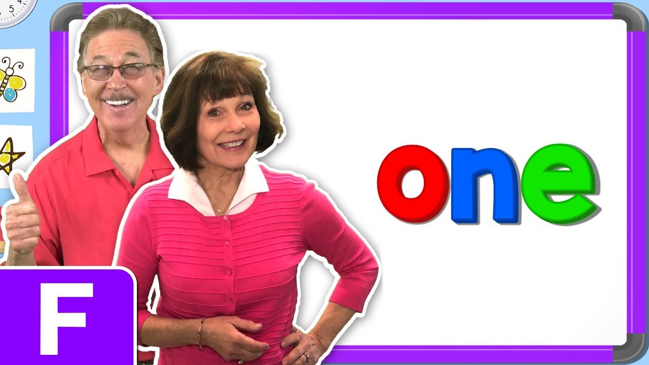 Jan Richardson Sight Words | Level F | One | Jack Hartmann