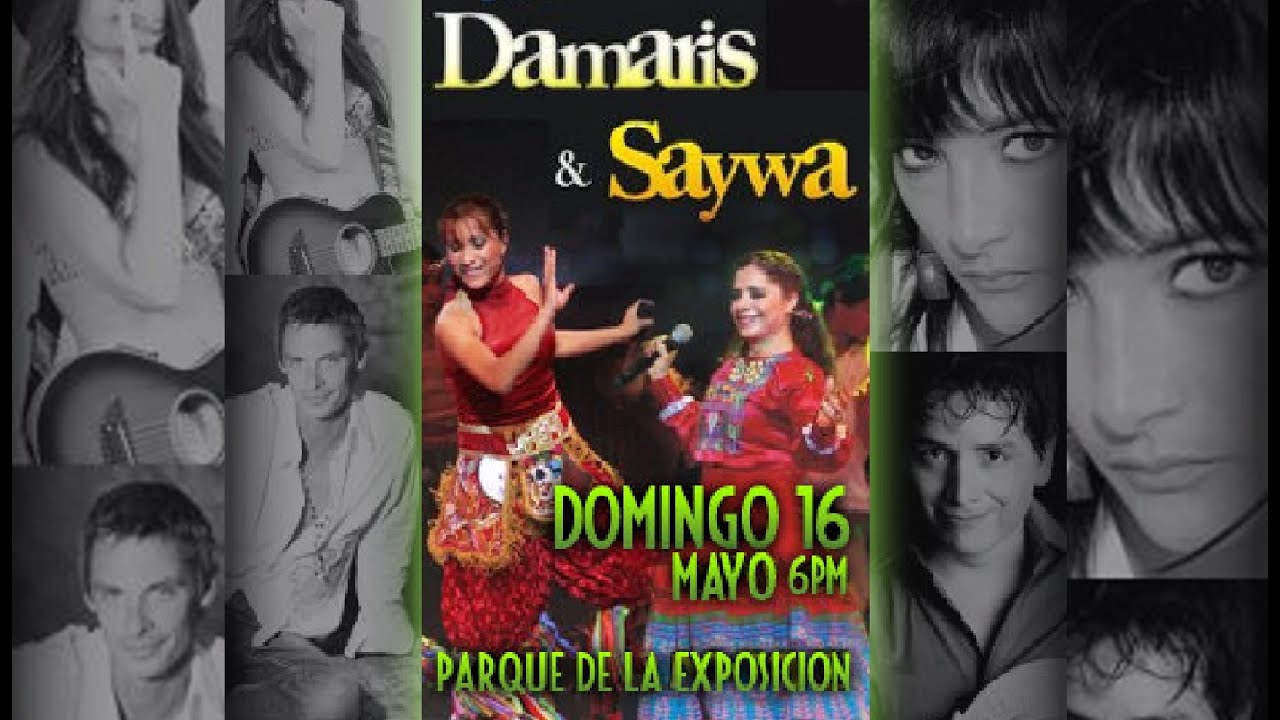 Damaris y Saywa - VOLVER A MI TIERRA (desde el Parque de la Exposición) Concierto Completo - NDE TNP