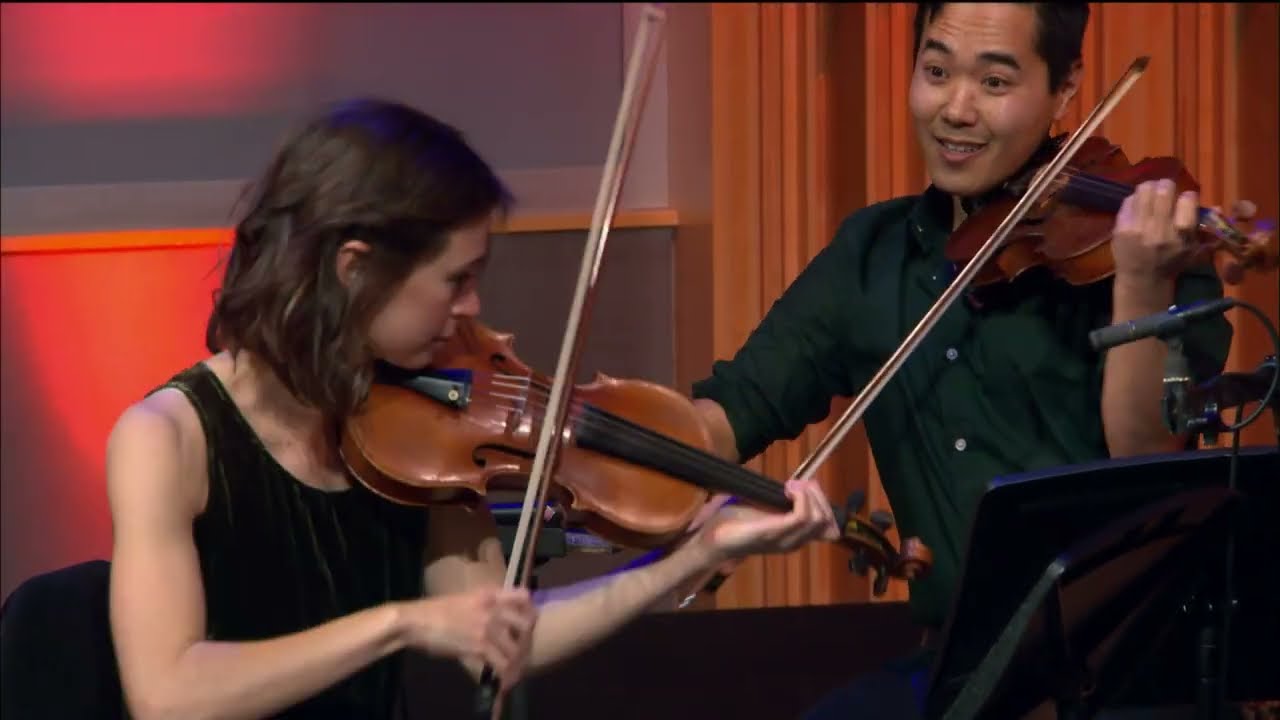 Donogh Hennessy - Inion Ni Scannlain / Bach - Minuet II (Arr  Maura Shawn Scanlin) | Rasa Quartet