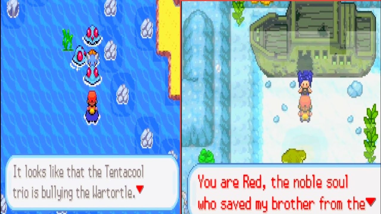 Pokemon stranded Tentacool😈 Bullying the Wartortle 😭 #Pokemon