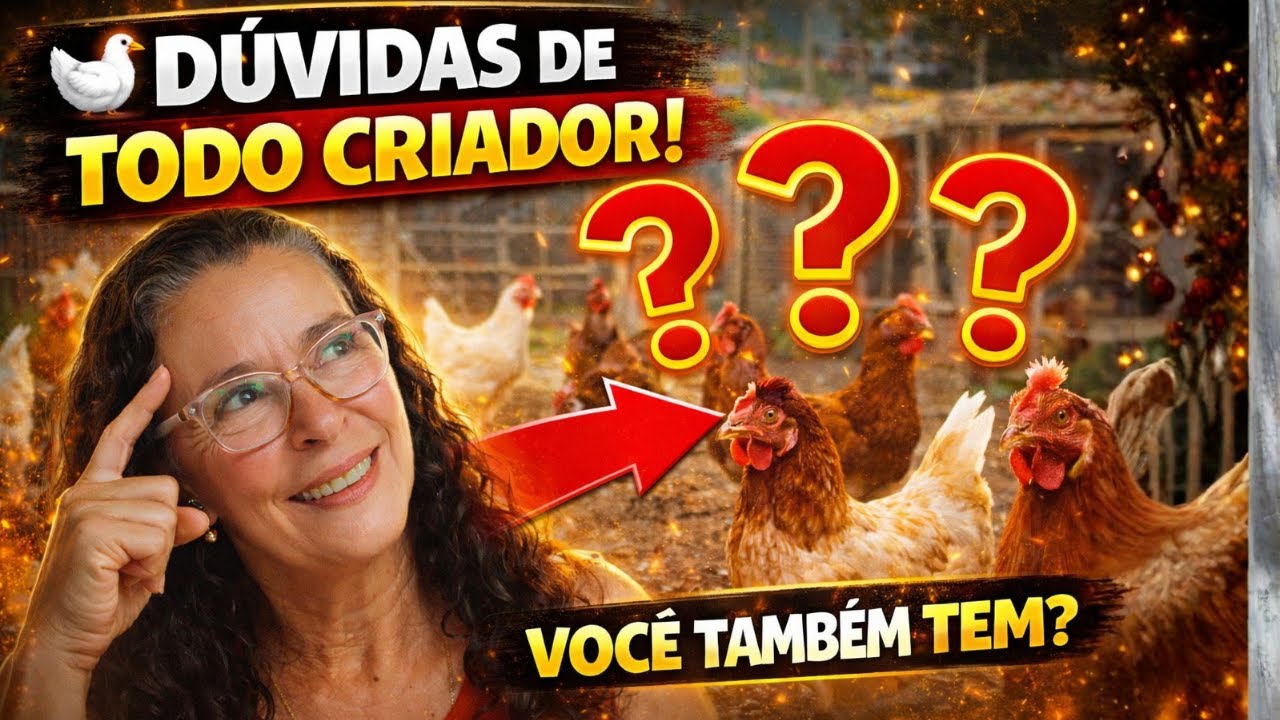 As 5 principais DÚVIDAS de TODO criador de galinhas - Se você cria galinhas, ESSAS dúvidas são suas