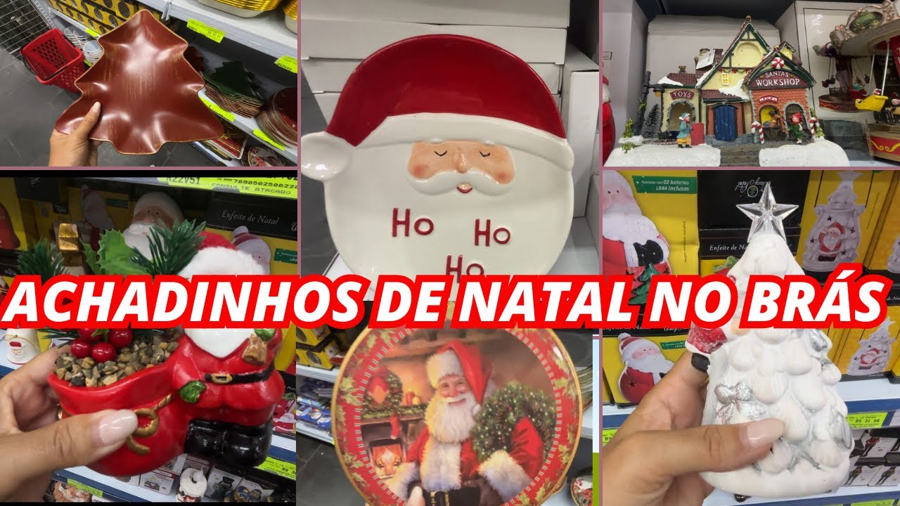 🎄 ACHADINHOS DE NATAL NO BRÁS | LOJA FERNET 🎄