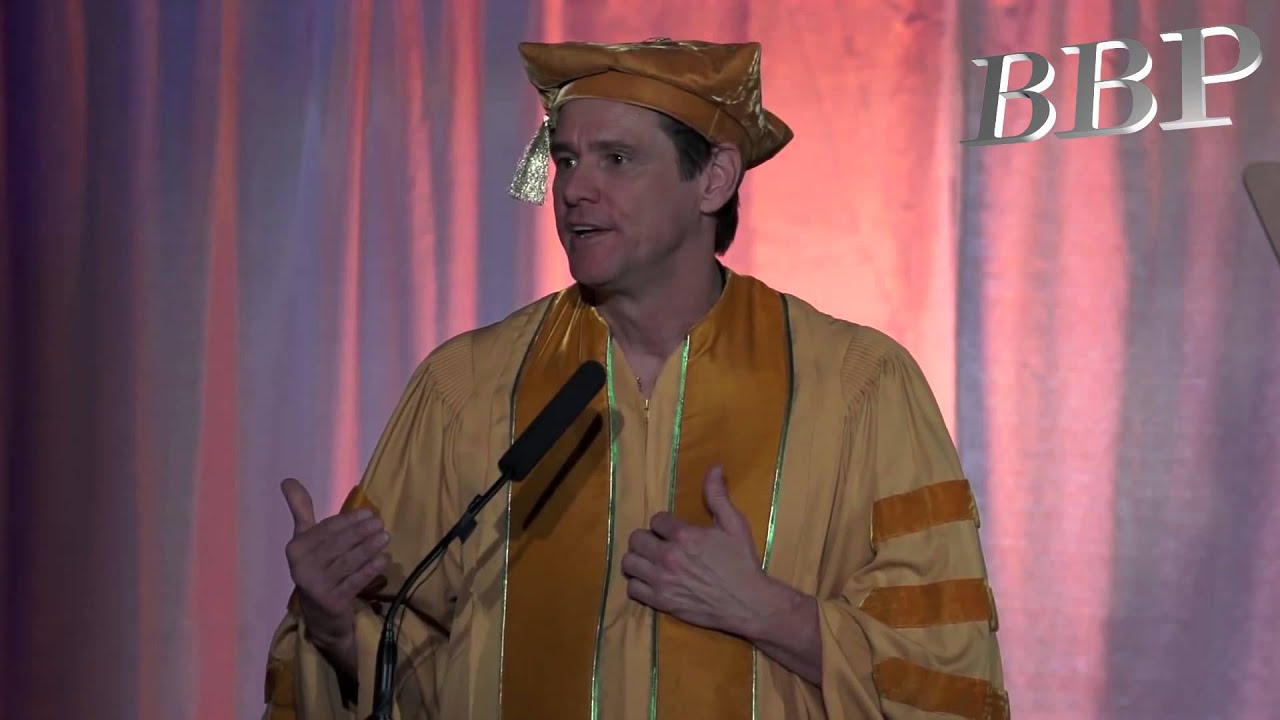 Jim Carrey inspirációs beszéde