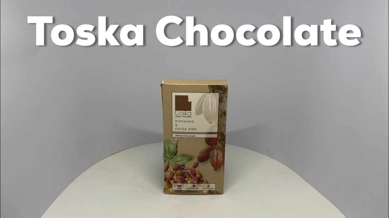 Toska Pistachio & Cocoa Nibs White Chocolate