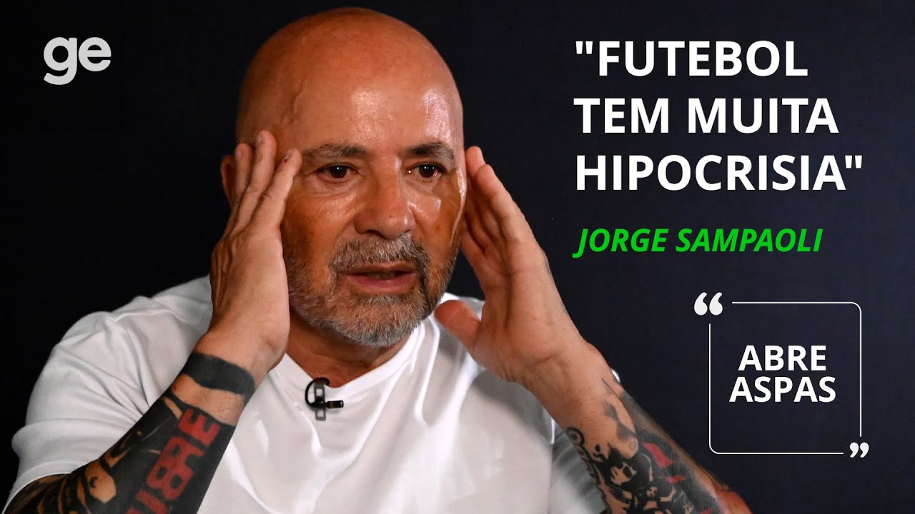 SAMPAOLI: REBELDIA, CRÍTICA AO FUTEBOL BRASILEIRO E BASTIDORES DA BOLA | ABRE ASPAS | ge.globo
