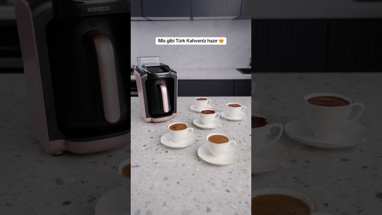 Bol köpüklü, tam kıvamında kahve artık çok kolay! ☕