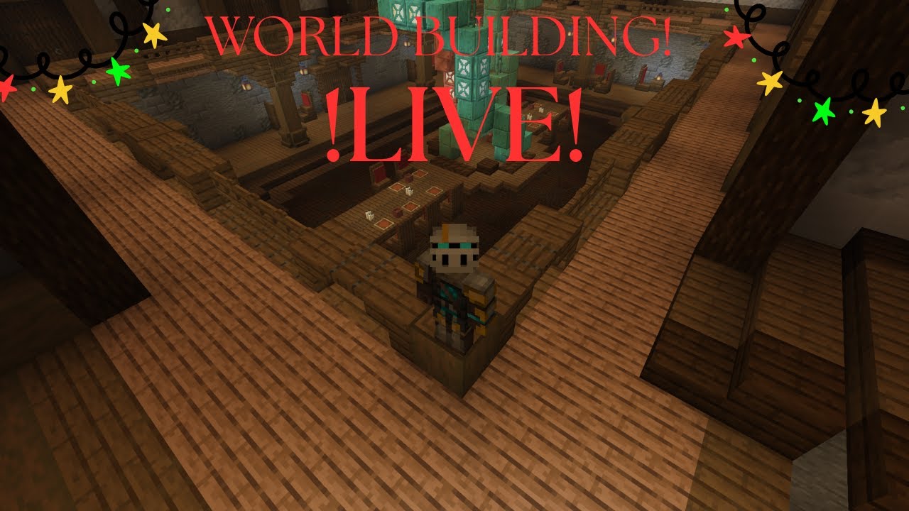 Building the world from my book in minecraft *surprise stream before the holidays!*