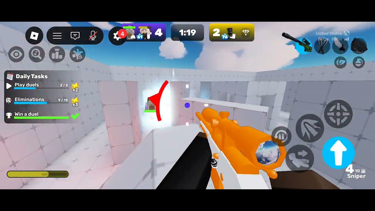 Playing rivals with my friend 