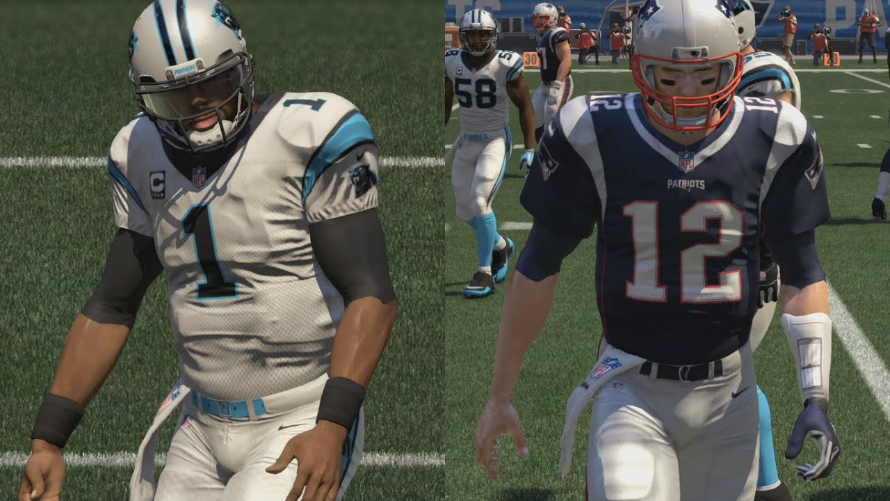 CAM NEWTON VS TOM BRADY!! BEST GAME EVER + SUPER BOWL PREDICTION!! MADDEN 16 PVP #12 (REMATCH)