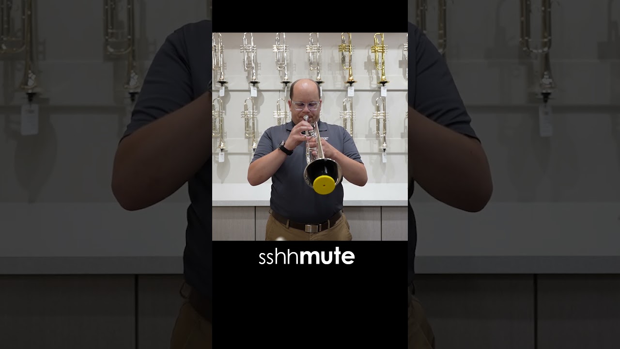 Trumpet Practice Mutes Sound Comparison🎺🤫 #yamahasilentbrass #shhhmute #faxxmute #humesandberg