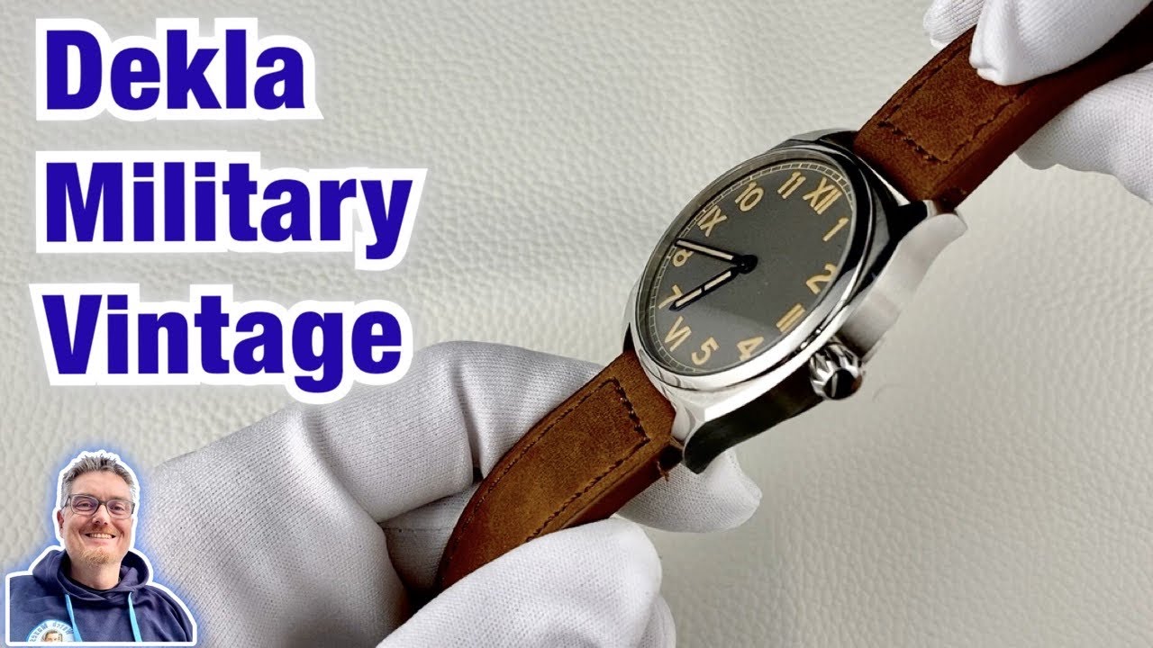 Dekla Military Vintage - Eine Uhr f&uuml;r jeden Tag