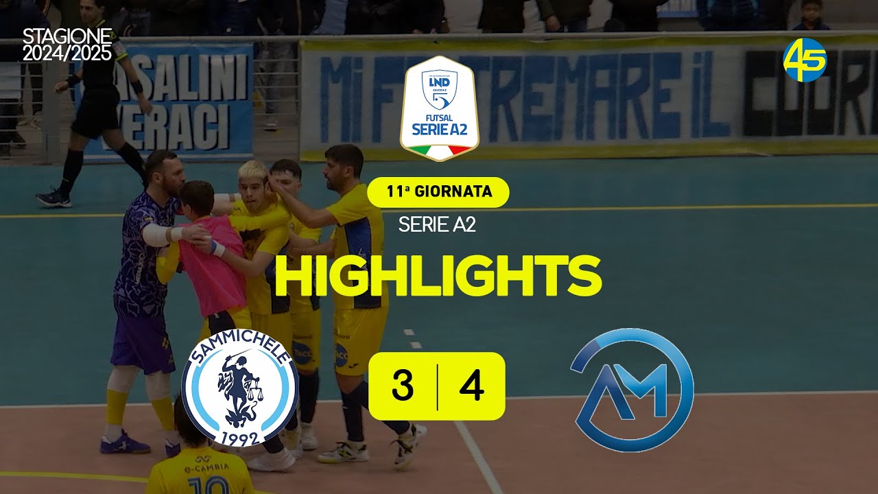 Sammichele-Audace Monopoli 3-4 | HIGHLIGHTS | Serie A2 2024-25