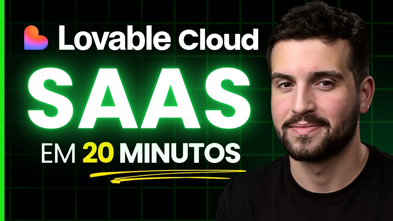 Lovable Cloud: CRIE um MICRO SAAS em 20 MINUTOS ( MUITO FÁCIL!)