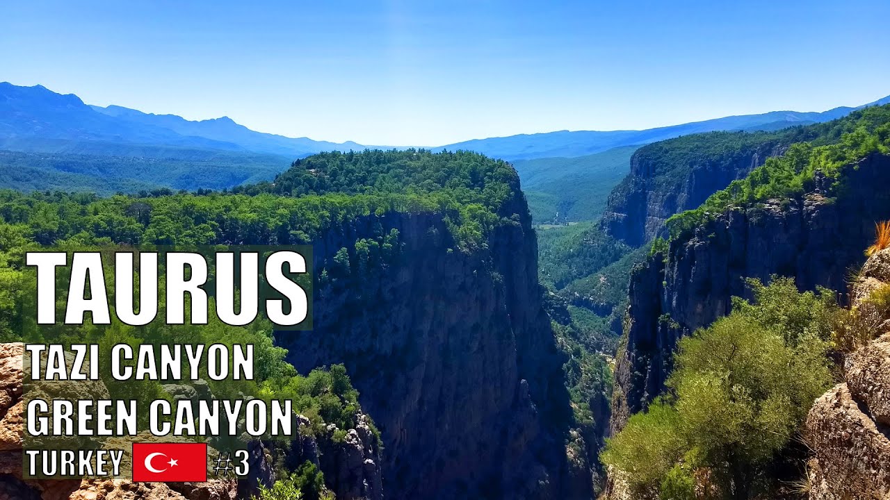 Jeepami po Górach Taurus a w tym Kanion Tazi , Antyczne Selge i Zielony Kanion