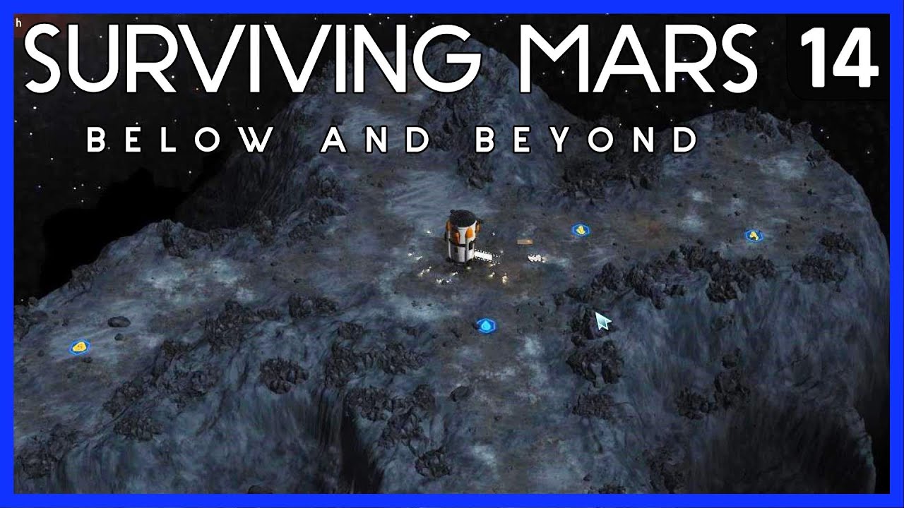 OUR FIRST ASTEROID! ► Surviving Mars BELOW AND BEYOND Ep 14