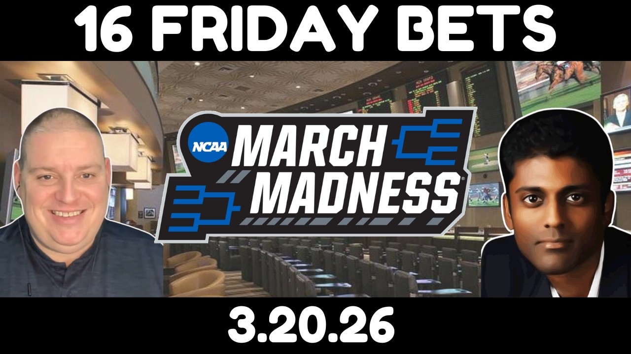 Friday NCAA Basketball Picks - 3/19/26 l Craig Trapp & Indian Cowboy March Madness Predictions
